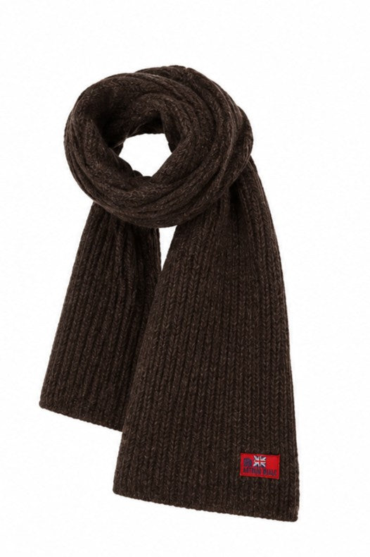 British Wool Unisex Natural Scarf