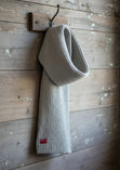 British Wool Unisex Natural Scarf