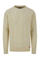 Aran Wool Cable Knit Sweater
