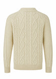 Aran Wool Cable Knit Sweater
