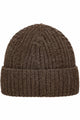 Badge Beanie Wool Unisex Beanie Hat.