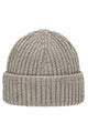 Badge Beanie Wool Unisex Beanie Hat.