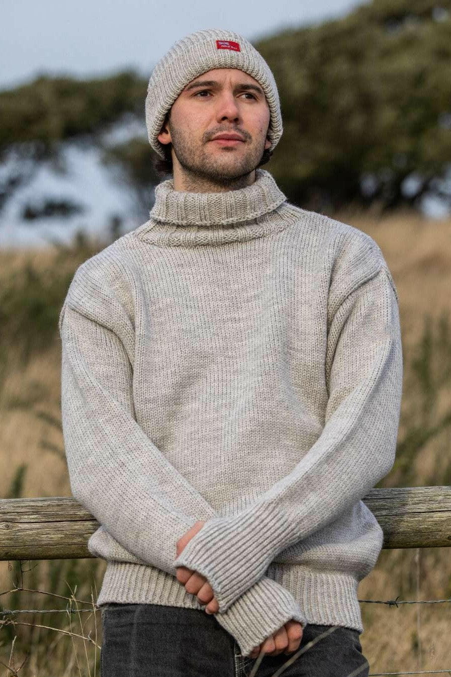 Beerenberg Wool Roll Neck Sweater.