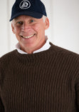 Erebus Wool Boat Neck Sweater.