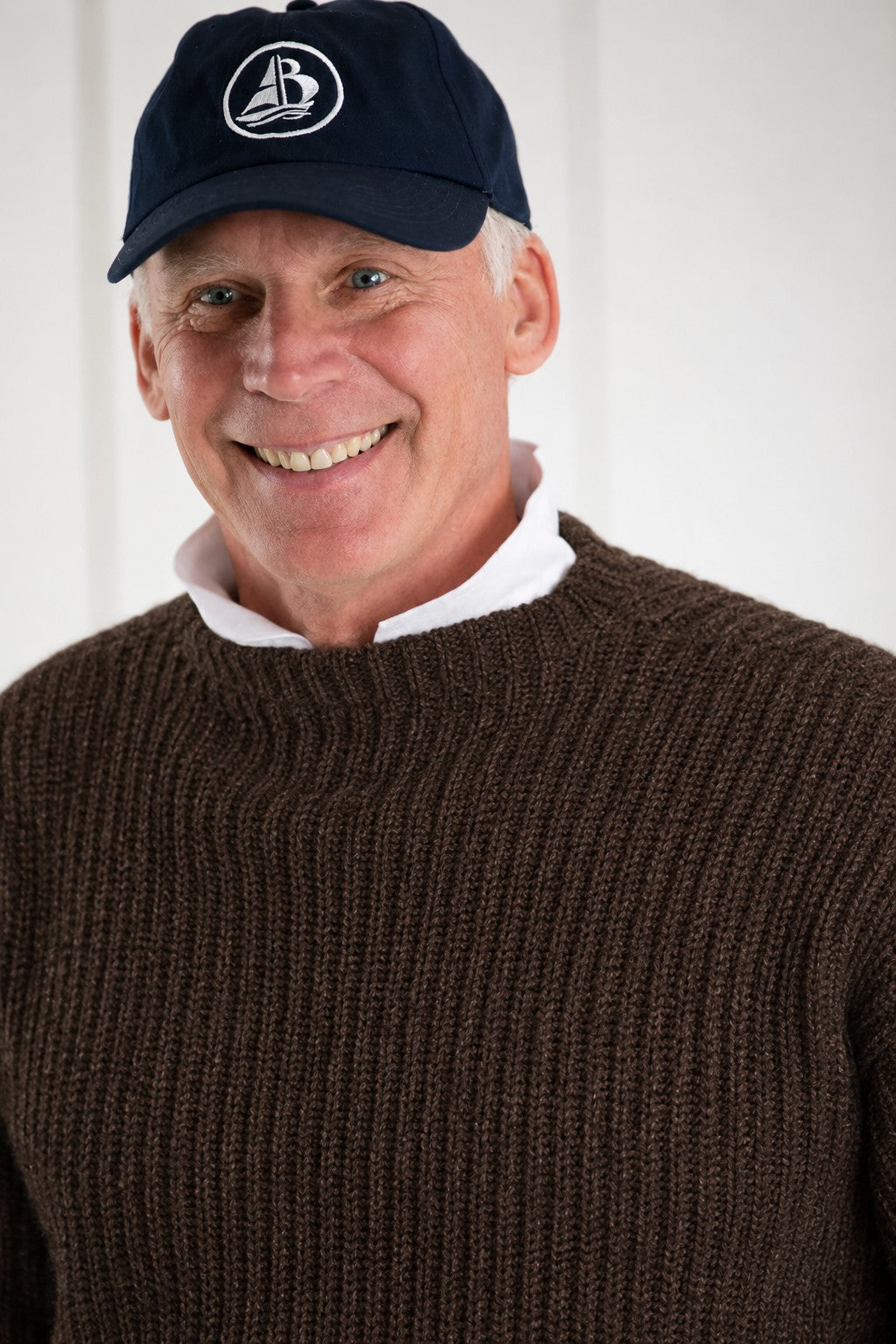 Erebus Wool Boat Neck Sweater.