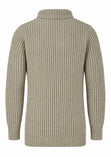 Erebus Wool Boat Neck Sweater.
