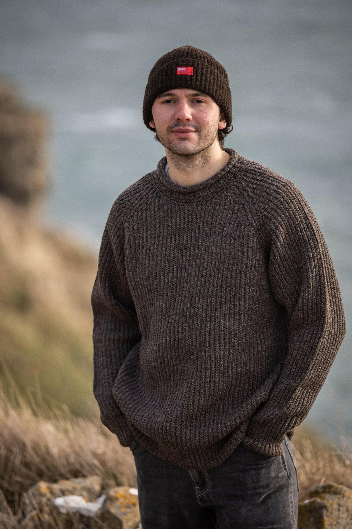 Fisherman Oiled Wool Sweater