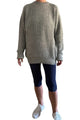 Merino Wool Crew Neck Sweater