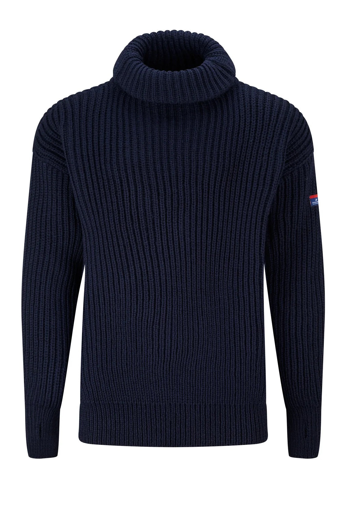 Maritime British Wool Roll Neck Sweater