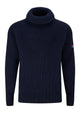 Maritime British Wool Roll Neck Sweater