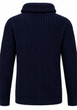 Maritime British Wool Roll Neck Sweater