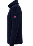 Maritime British Wool Roll Neck Sweater