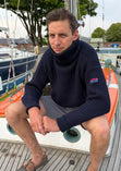 Maritime British Wool Roll Neck Sweater
