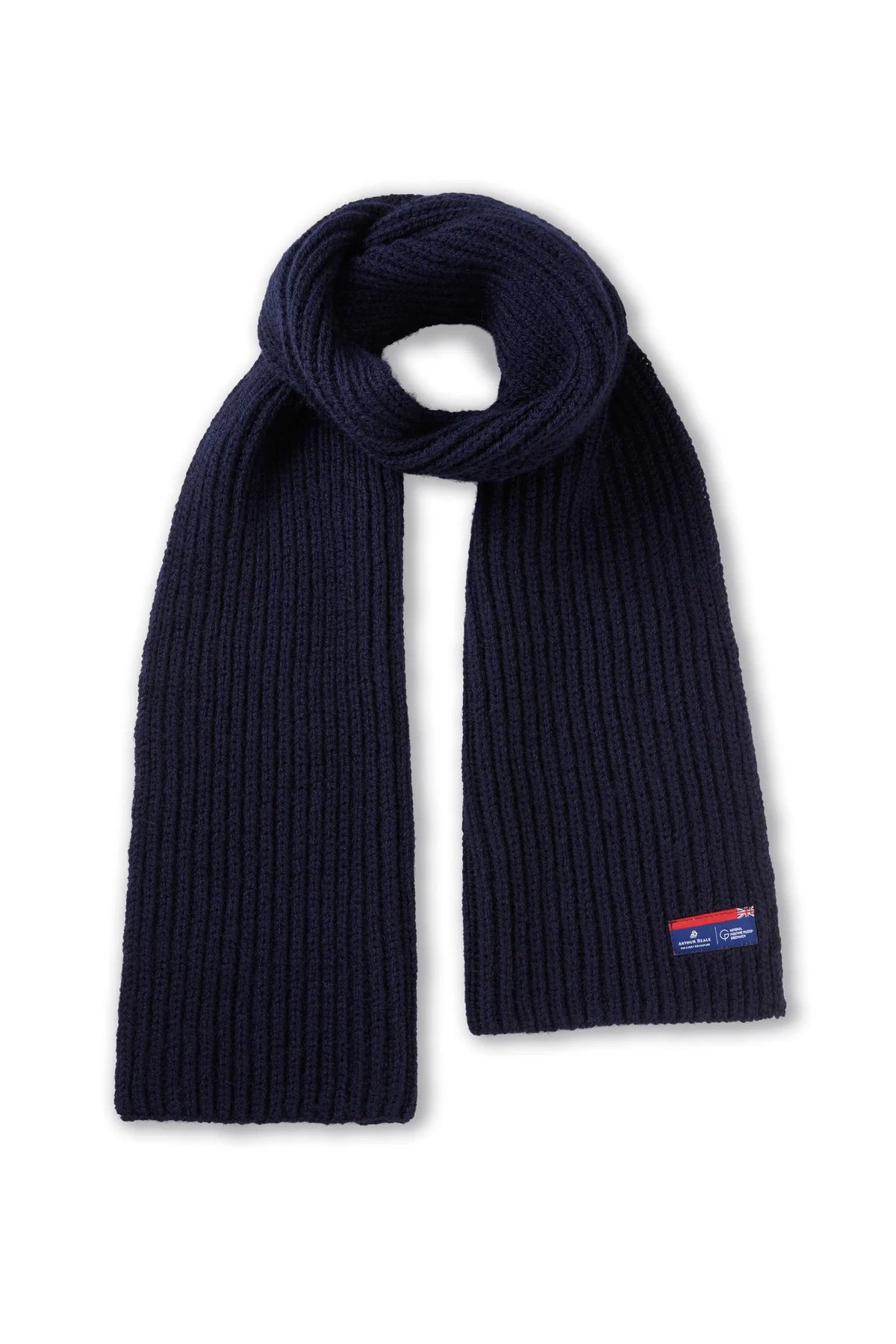 Maritime British Wool Unisex Scarf.