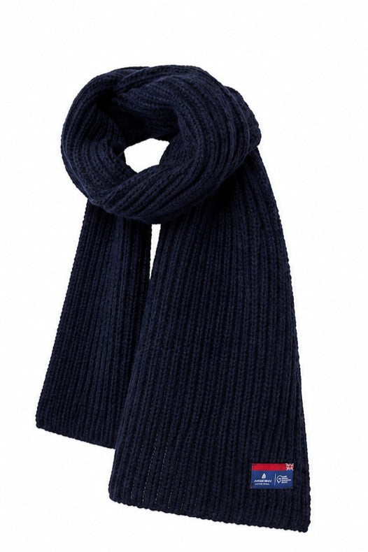 Maritime British Wool Unisex Scarf.