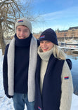 Maritime British Wool Unisex Scarf.