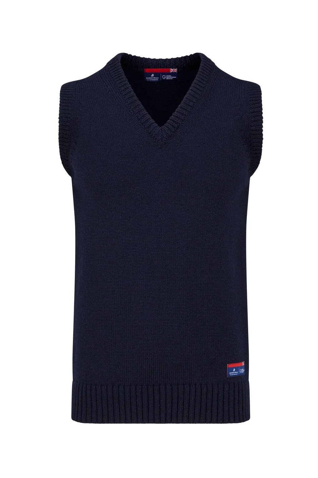 Maritime British Wool Sleeveless Sweater