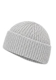 Merino Wool Unisex Rib Knit Watch Cap