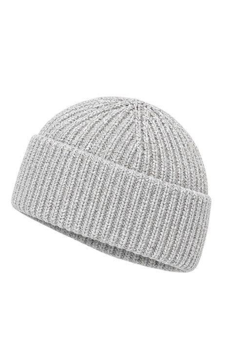 Merino Wool Unisex Rib Knit Watch Cap