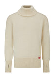 Tor Oiled Wool High Neck Sweater