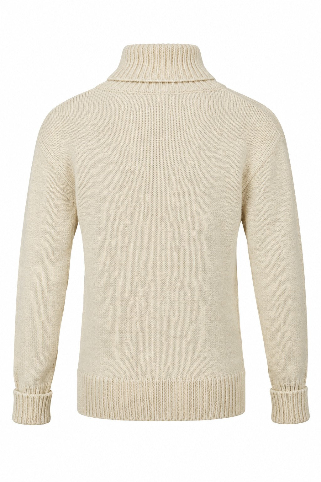 Tor Oiled Wool High Neck Sweater