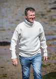 Tor Oiled Wool High Neck Sweater