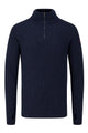 Zip Neck British Wool Sweater
