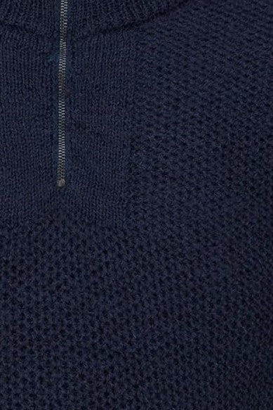 Zip Neck British Wool Sweater