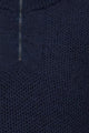Zip Neck British Wool Sweater