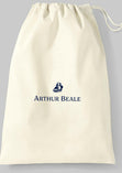 ONE FREE 100% recycled cotton bag with each Arthur Beale pullover purchase.