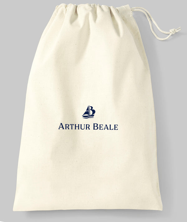 ONE FREE 100% recycled cotton bag with each Arthur Beale pullover purchase