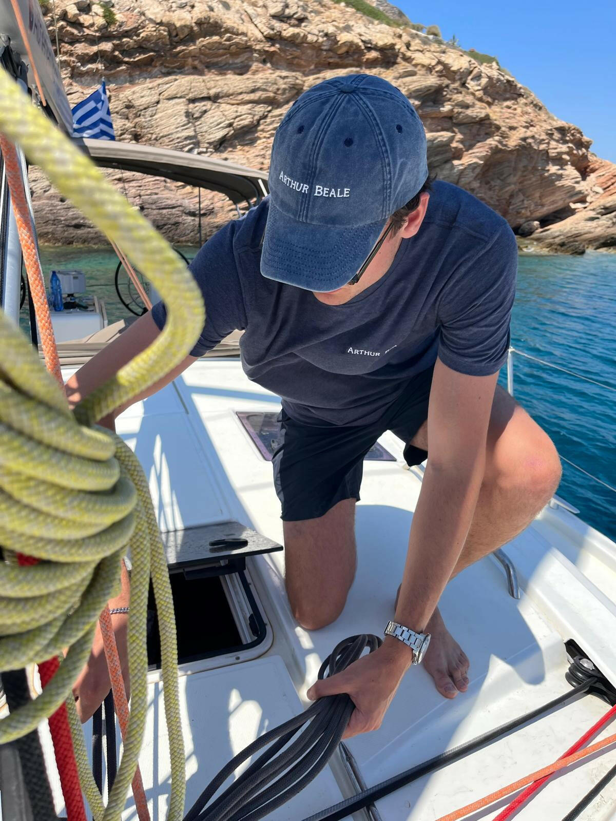 Arthur Beale Sailing Cap.
