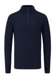 Arthur Beale Zip Neck Jumper