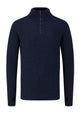Arthur Beale Zip Neck Jumper