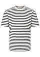 Arthur Beale Harbour Striped Cotton T-shirt (Short Sleeve)