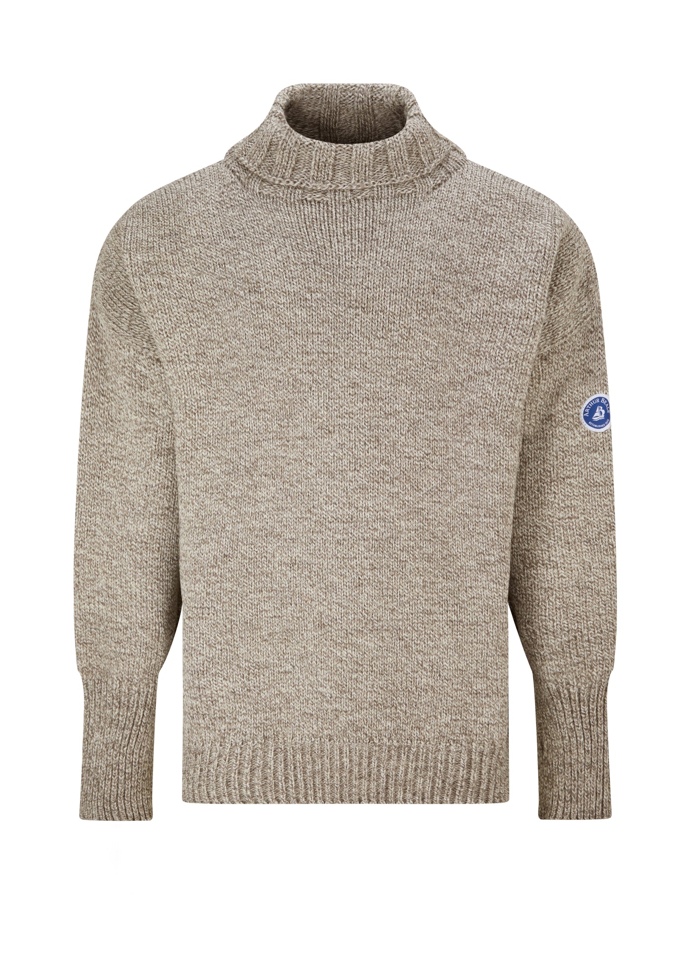 Arthur Beale Oiled Wool Beerenberg® Pullover, Natural Twist, Large (Imperfect)