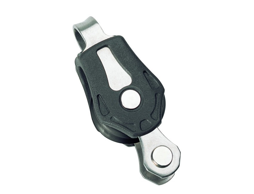 Barton Size 0 Single Fixed Eye Block + Becket - 20mm - Plain bearing - N00111