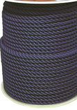 Three Strand Polyester Navy 8mm 100m Reel