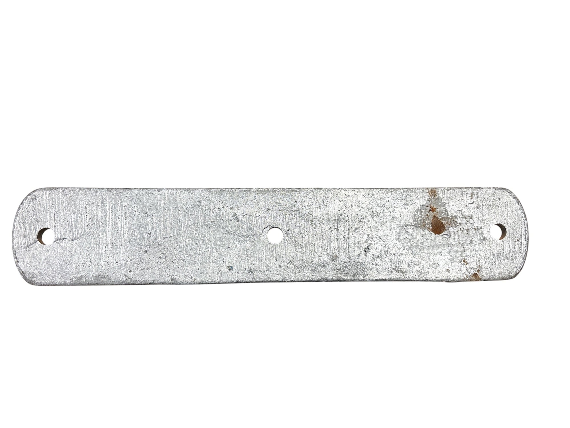Galvanised steel bow chock 11"