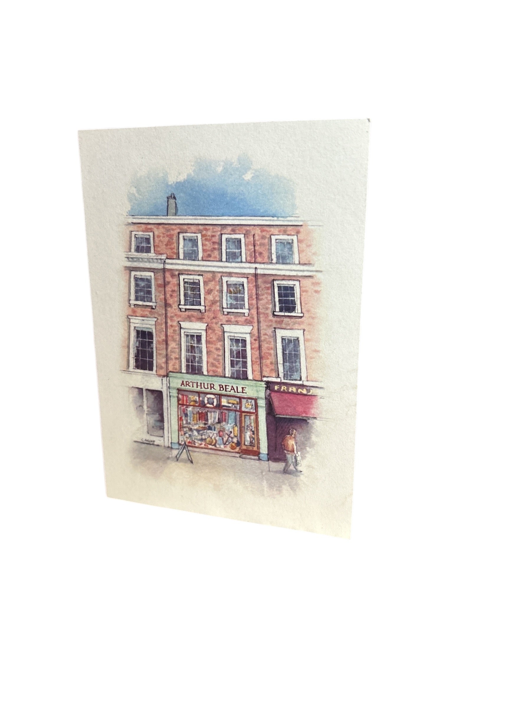 Arthur Beale Shop Front Greetings Card