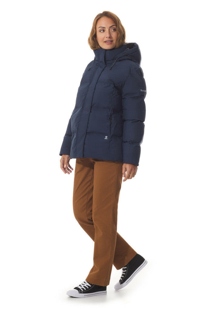 Mousqueton Chanig Womens puffer coat.