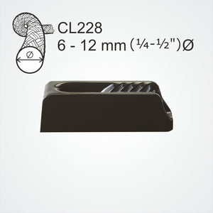 You added <b><u>Clamcleat® Vertical Nylon Jam Cleat with Fairlead</u></b> to your cart.