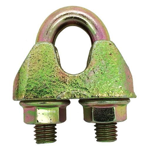 Commercial Galvanised Wire Rope Grip (DIN)