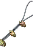 Commercial Galvanised Wire Rope Grip (DIN)