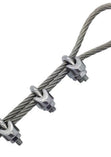 Stainless Steel Wire Rope Grips DIN