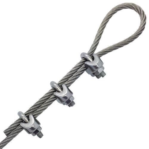 Stainless Steel Wire Rope Grips DIN