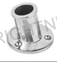 Stainless Steel Flagpole Base Mirror Polish 25mm.