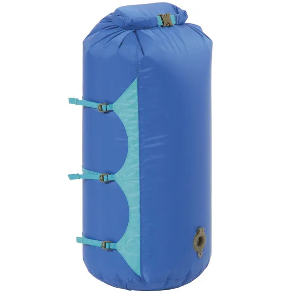 EXPED Waterproof Compression Bag, Blue, Medium.