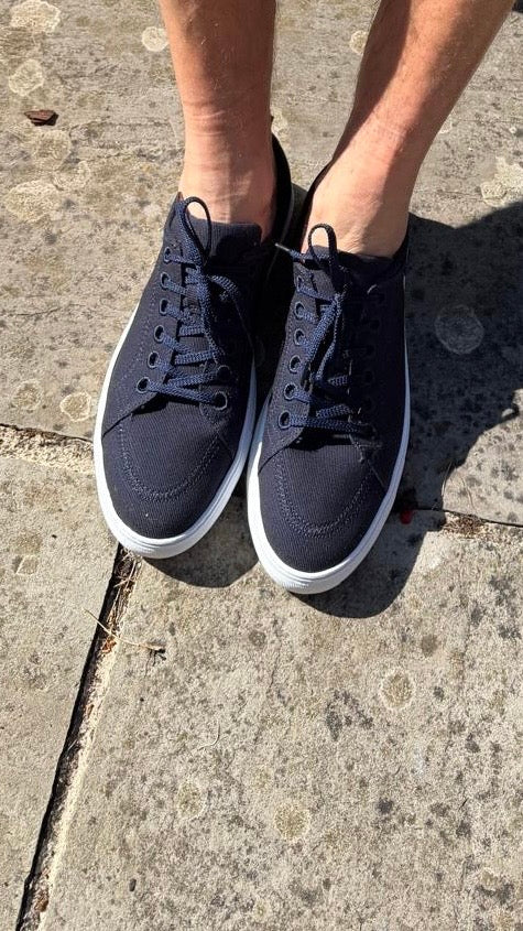 Arthur Beale Canvas Deck Shoe