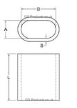 Copper Steel Wire Rope Ferrules